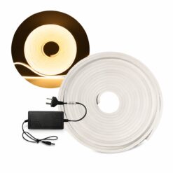 Alternative view of TIRA LED NEON 12V CON FUENTE (5 mts) BLANCA CALIDA NL-1