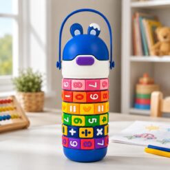 Alternative view of BOTELLA INFANTIL DIDÁCTICA 430ML CON SORBETE Y NÚMEROS GIRATORIOS OSO-809