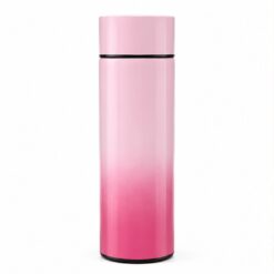 BOTELLA TÉRMICA BICOLOR SMART LED DISPLAY TEMPERATURA T-311