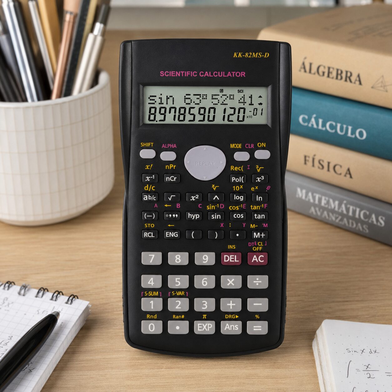 CALCULADORA CIENTIFICA KK-82MS-D - Imagen 2