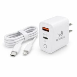 Alternative view of CARGADOR 55W USB A/C + CABLE TIPO C A IPHONE ROYALCELL DESARMADO RC9006000A