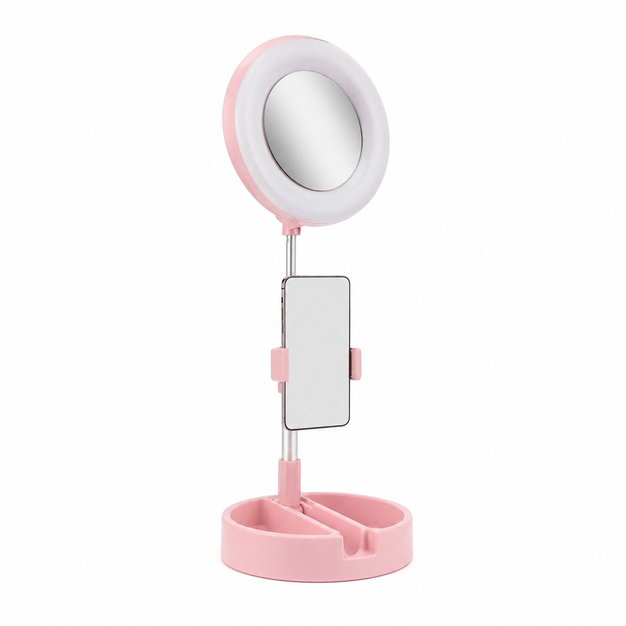 ESPEJO LED CON SOPORTE PARA CELULAR G3 ZX-901