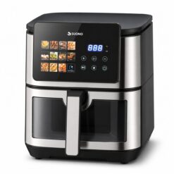 FREIDORA DE AIRE DIGITAL C/VENTANA XL 9L 1800W
