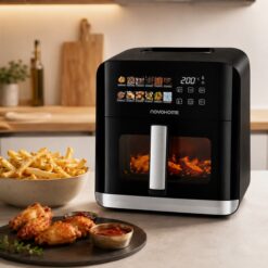Alternative view of FREIDORA DE AIRE DIGITAL NOVOHOME 10L 1500W CON VENTANA NH-AF010