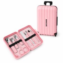 KIT MANICURA EN ESTUCHE TIPO VALIJA D3578
