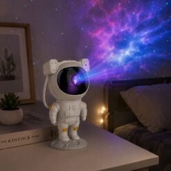 Alternative view of VELADOR PROYECTOR ASTRONAUTA GALAXIA LED CON CONTROL REMOTO 0296
