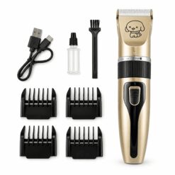 MAQUINA CORTADORA DE PELO PARA MASCOTAS RECARGABLE H-538