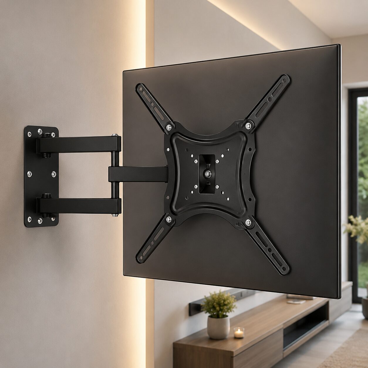 SOPORTE TV BRAZO 14-55 50KG HDL-117B-2 - Imagen 2