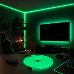 Alternative view of TIRA LED NEÓN FLEXIBLE VERDE 5M 12V M-86