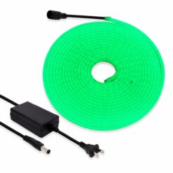 TIRA LED NEÓN FLEXIBLE VERDE 5M 12V M-86