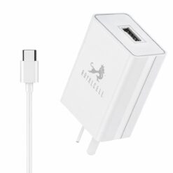 CARGADOR RÁPIDO USB 3.4A CON CABLE TIPO C ROYALCELL RC5003400A DESARMADO