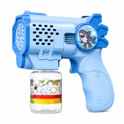 PISTOLA DE BURBUJAS INFANTIL BUBBLE CON LUZ QB-501Y