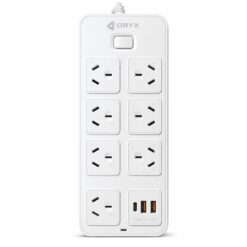 ZAPATILLA 7 SALIDAS 2 USB + 1 TIPO C OR-EC72M