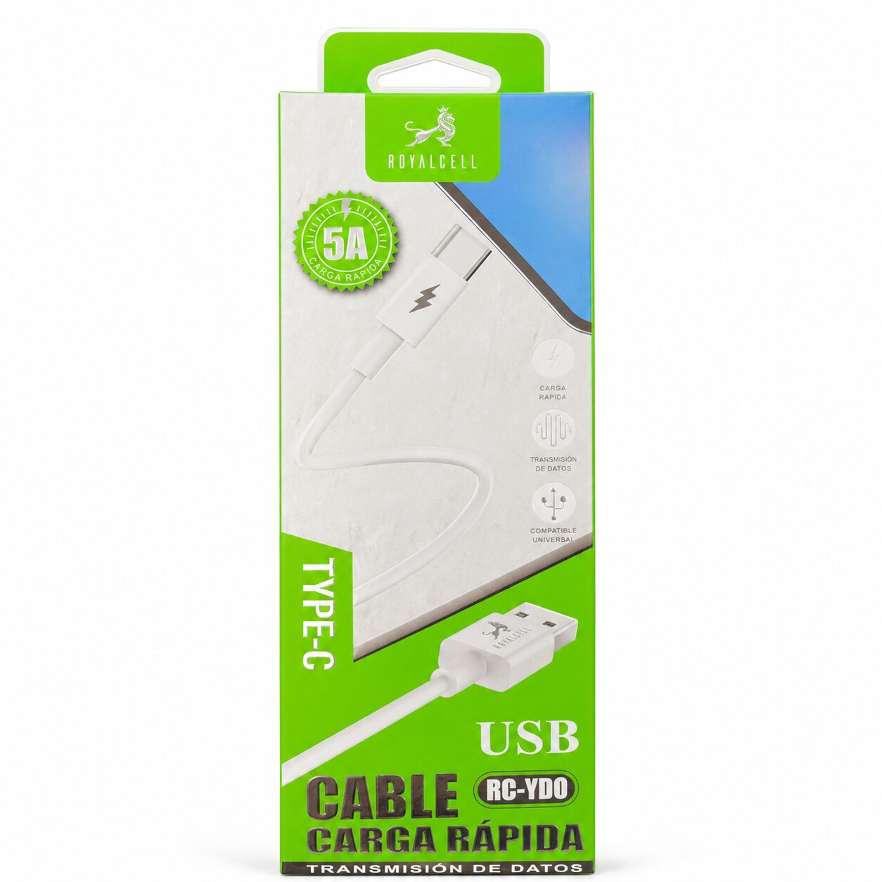 CABLE DE DATOS TIPO C 5A DESARMADO RC-Y00