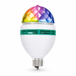 LÁMPARA LED FOCO GIRATORIO RGB 3W OA-IL525 EFECTO DISCO