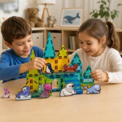 Alternative view of JUEGO MAGNETICO DE CONSTRUCCION 36 PIEZAS SELVA TK0726